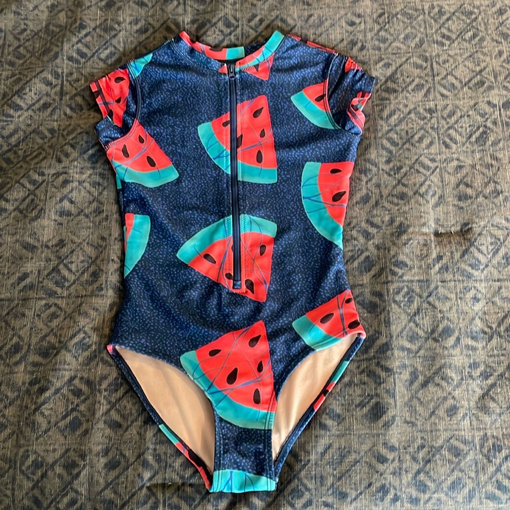 EUC girls watermelon swimsuit